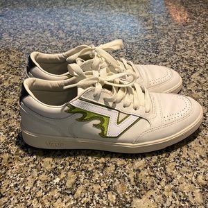 Vans Lowland CC Green Flame womens 9, mens 7.5